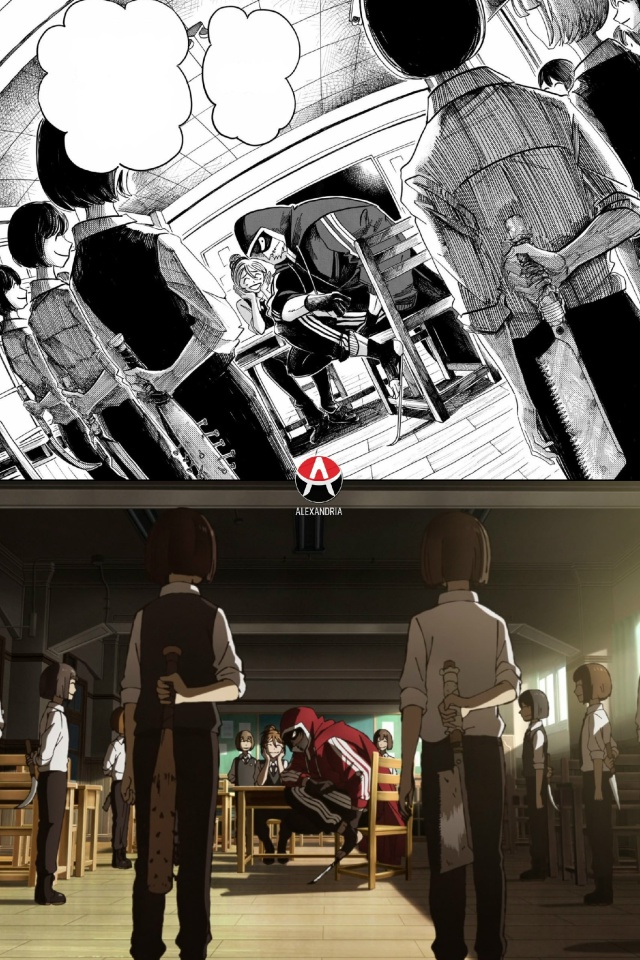 🎄Сравниваем «Санда»: манга х 7/9 серии.
#сравнение@advance_...