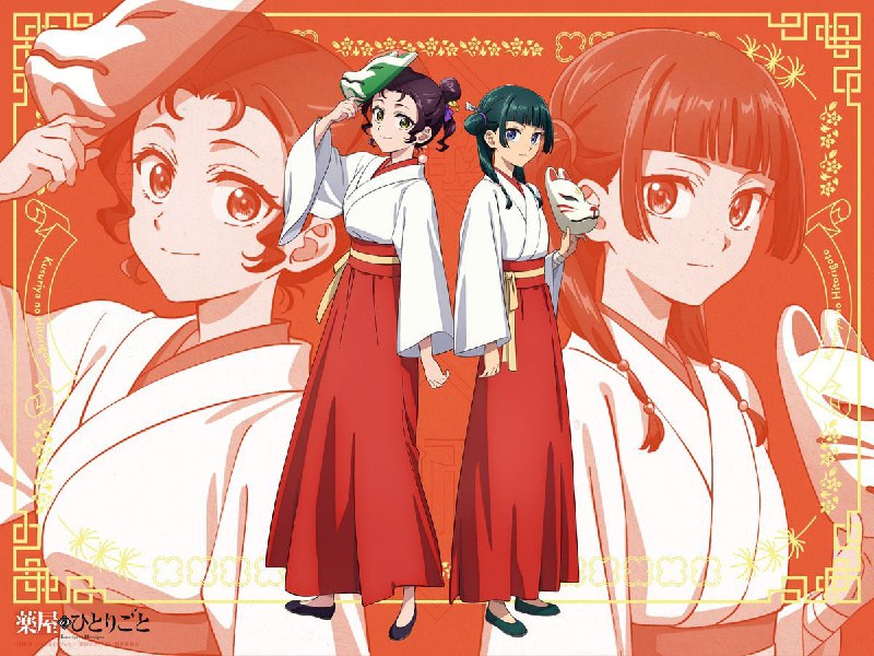 🍃Новые иллюстрации аниме «Монолог фармацевта»
Напомню, что премьера 3 сезона состоится в октябре 20