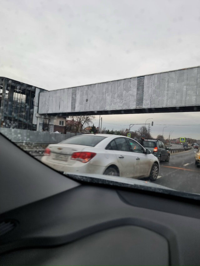 Переход Семязино. Первый пошел ....