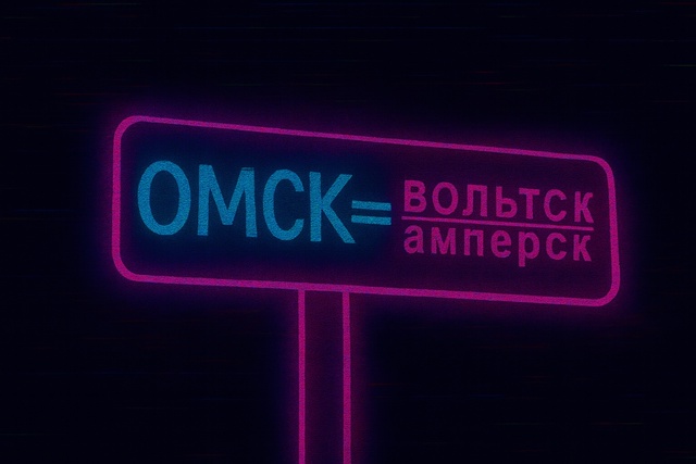 Омск — место силы, тока и напряжения