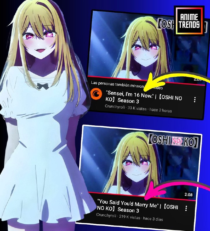 💀Crunchyroll выложил видео с Руби под названием: «Сенсей, мне сейчас 16»
Это вызвало такой ажиотаж,