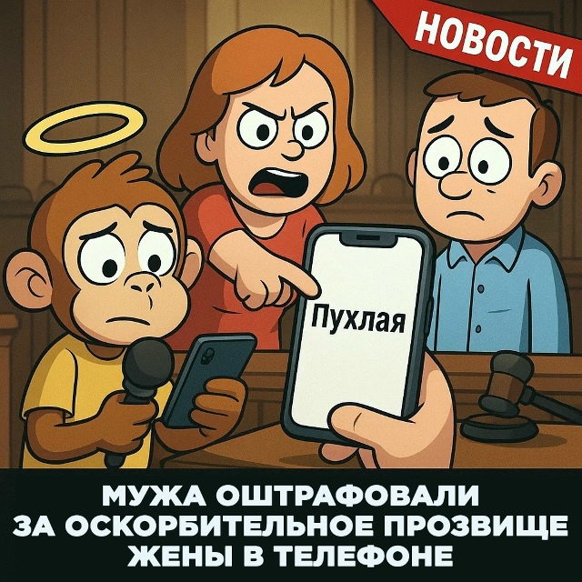 Безумные приколы
Выбор прозвища для второй половинки ?...