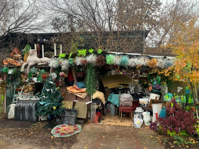 Пожалуй, самый необычный дом на Галактионовской.