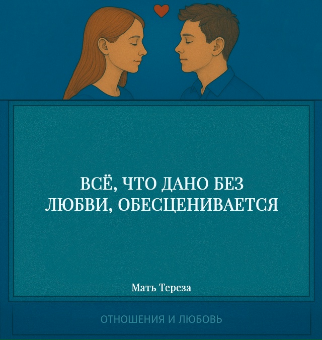 Любовь нельзя сыграть, изобразить или удержать усилие?...
