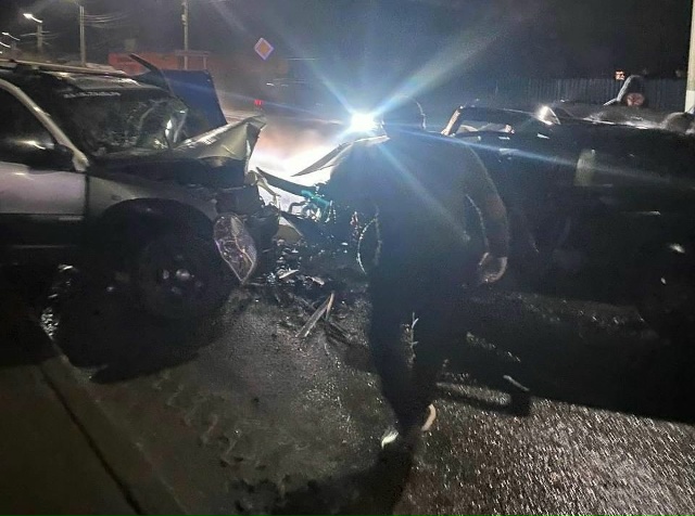 Смертельное лобовое мтолкновение произошло вчера поз?...