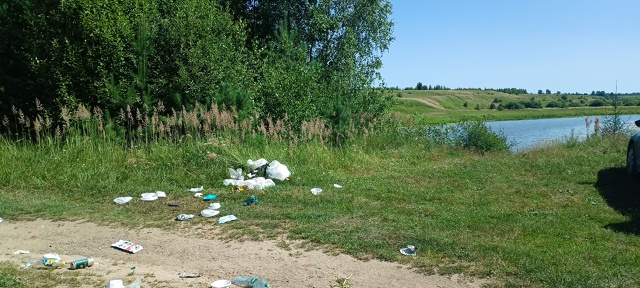 ЛЮДИ, ЧТО С ВАМИ!? Приехали с мужем на р. Шача (чуть ниже ?...
