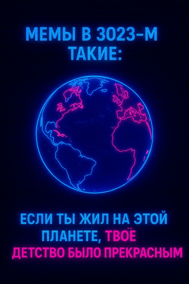 олдам не понять, ибо они просто не доживут