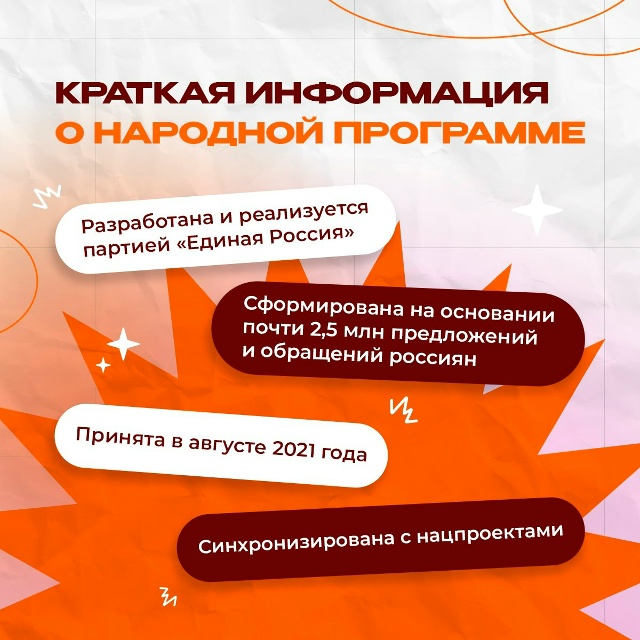 Благодаря Народной программе создаются комфортные ус?...