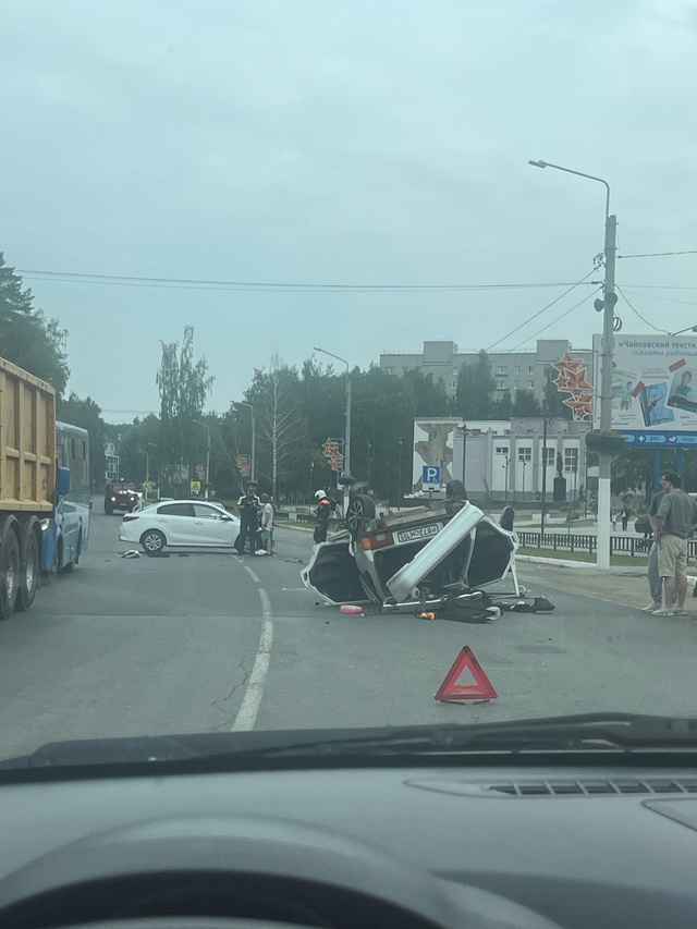 Видео вчерашнего ДТП