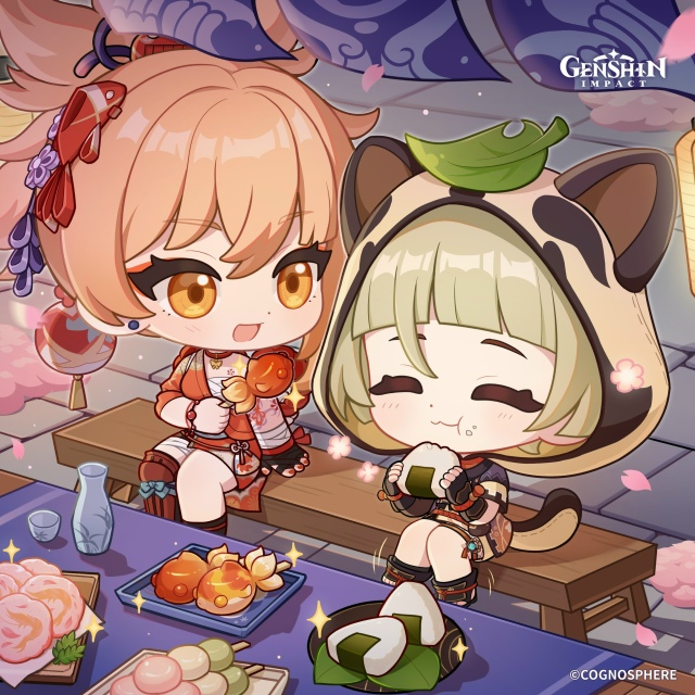 🎉 С днём рождения, Саю!
🍙 «Ну как, малыш тануки, весел?...