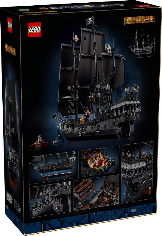Мам купи: Lego «Чёрная жемчужина» выходит 12 сентября — культовый корабль из «Пиратов Карибского мор