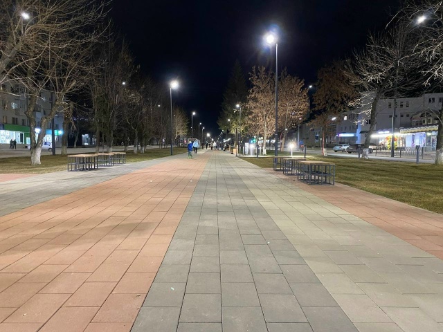 Вчера впервые побывал на новой аллее, которая называет...