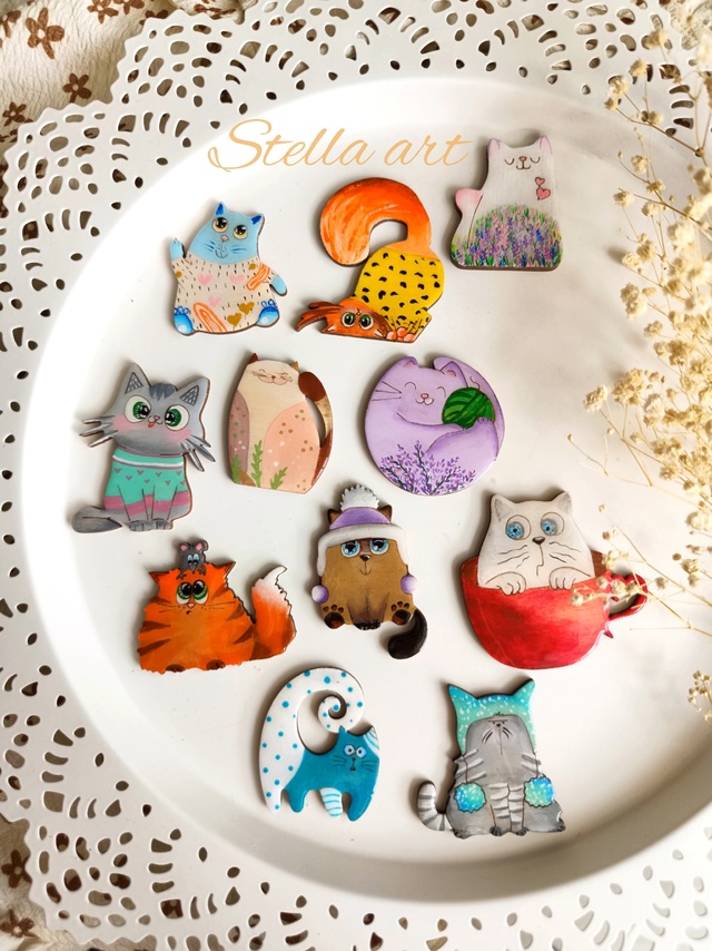 Брошки? Какая понравилась больше? ☺ Пишите в коммент?...