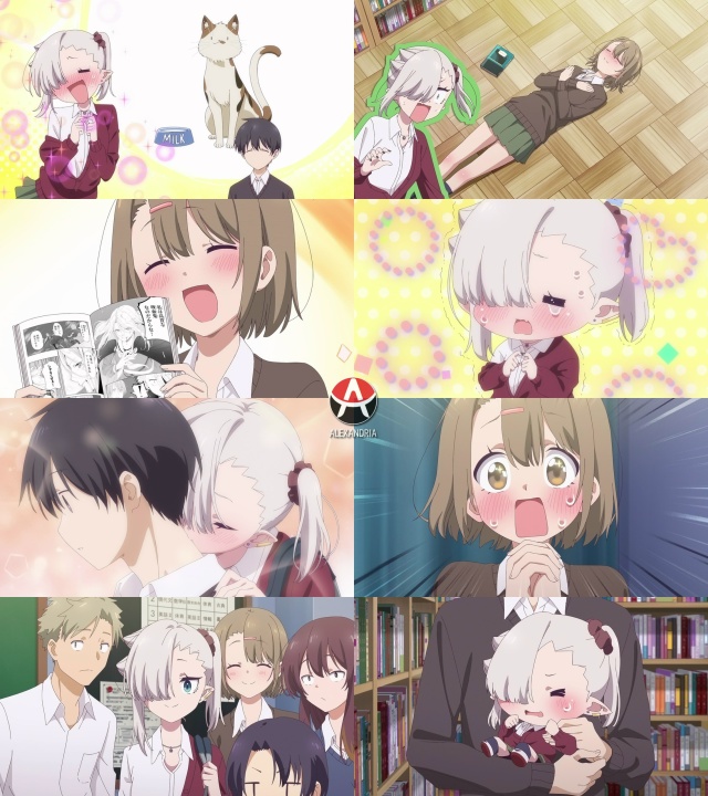 💋 Выдали кадры ко 2 серии аниме «Вампир-тян не умеет пр...