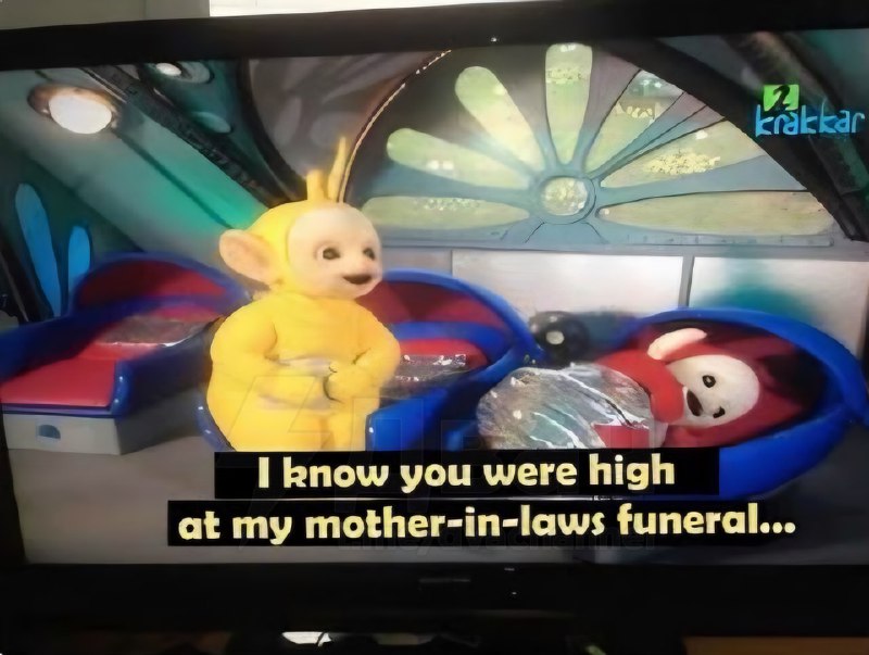 В 2012 году исландский канал Channel 2 случайно пустил в эфир «Телепузиков» с субтитрами от сериала