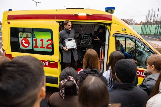 🚑 В школе №16 города Орехово-Зуево прошёл профориента?...