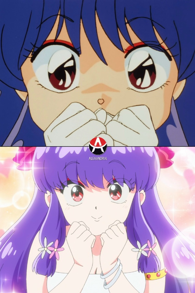 ❤ Сравниваем «Ранма 1/2»: сериал 89-го х 4 серия 2 сезона р?...