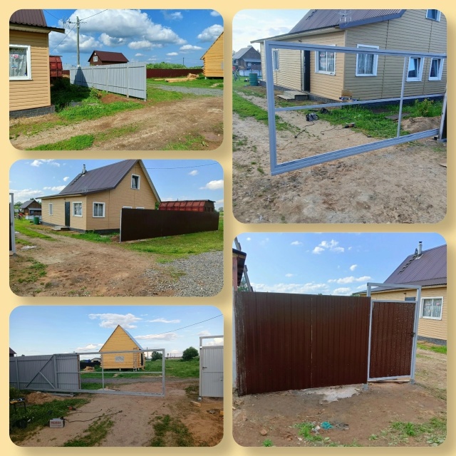 Строительство заборов, ремонт крыши, отделка домов сай...