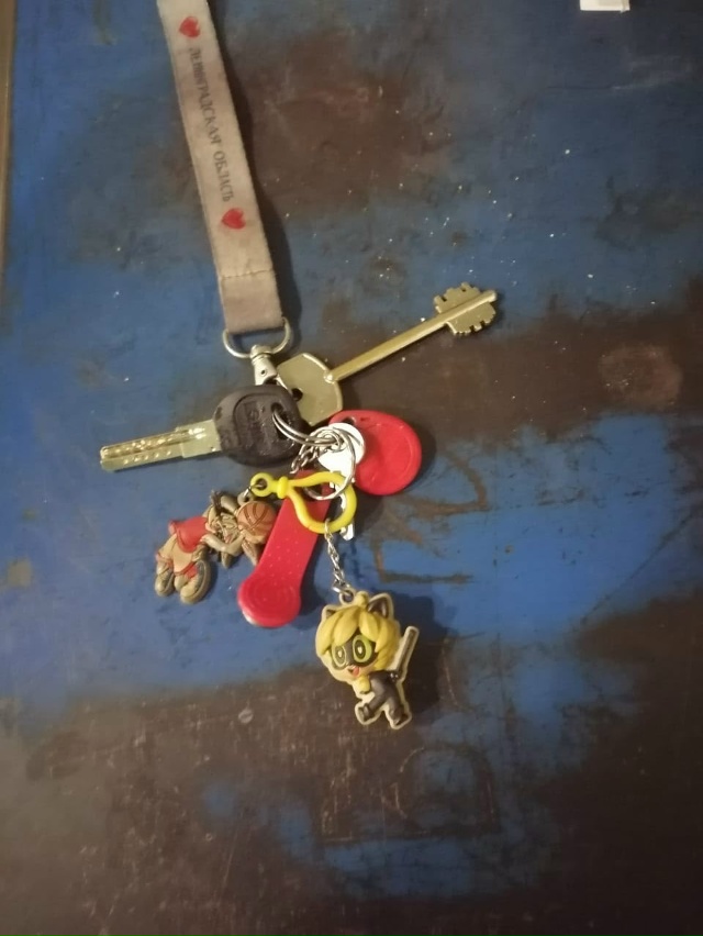 Кто потерял, нашли на болоте на мостике..