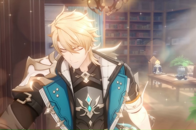 🌟 Любимые персонажи Мондштадта, побег от работы и Джи?...