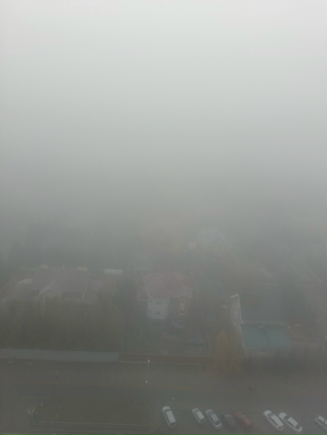 Ещё несколько туманных кадров от наших подписчиков.