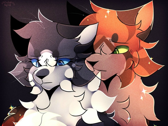 Подпалина и Стебель
© jaylight_night
#KV_ZZ_ART