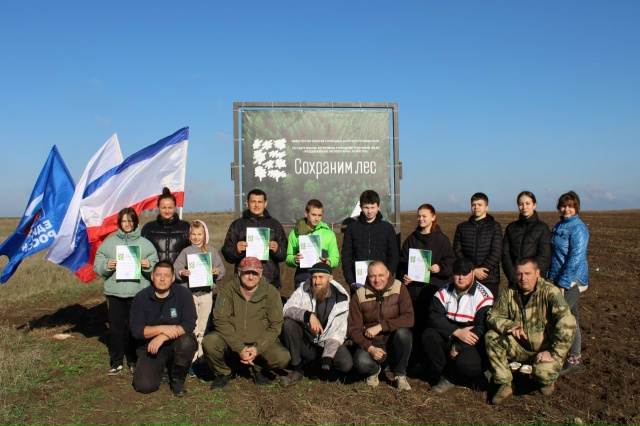 В Крыму продолжается Всероссийская акция «Сохраним ле...