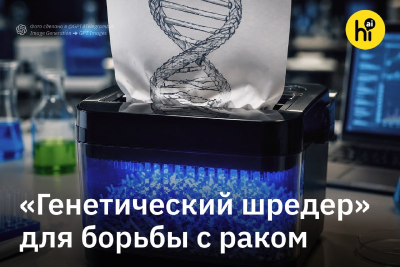 ✖️ «Генетический шредер» для лечения рака и инфекций
Международная команда ученых разработала механ
