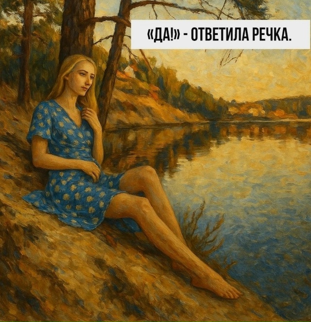 А нормально что она сама с собой говорит