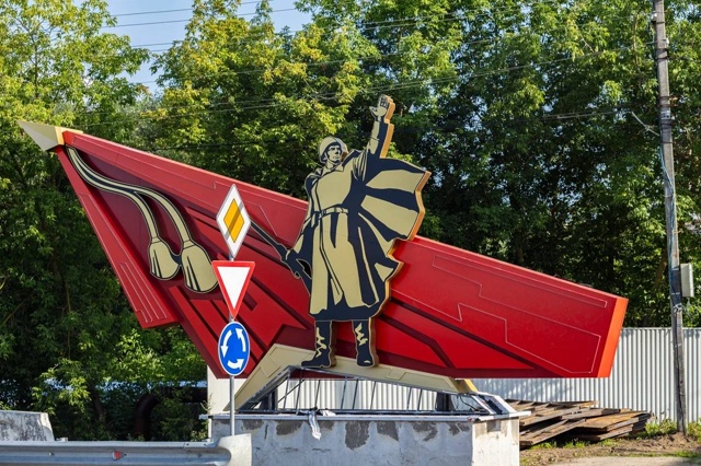 ❤‍В Смоленске на кольце улицы Соболева появились нов?...
