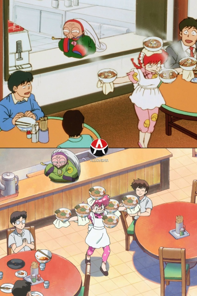 ❤ Сравниваем «Ранма 1/2»: сериал 89-го х 3 серия 2 сезона р?...