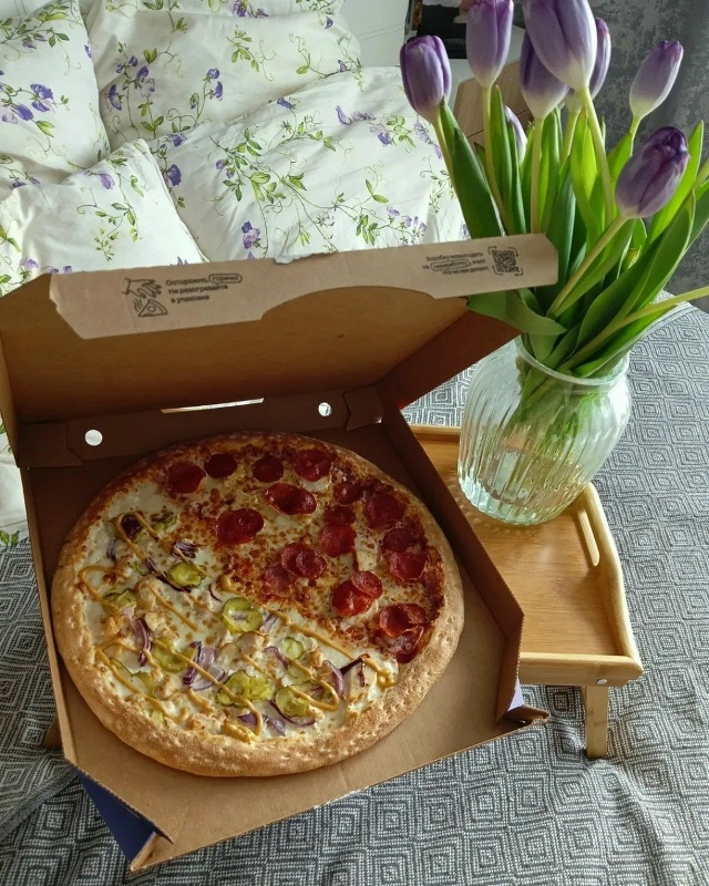 Хочется сразу два вкуса пиццы — и всё в одной? Для таки?...