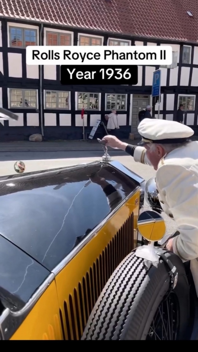 Удивительный Rolls Royce Phantom II выпуска 1936 года.