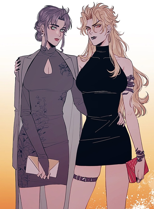 Персонаж: Dio Brando и Jonathan Joestar
Сеттинг: Невероятное приклю...
