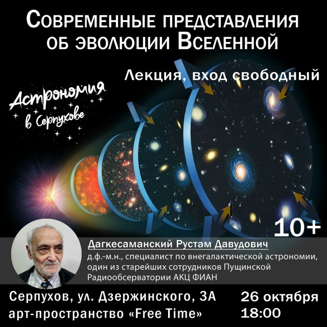 Современные представления об эволюции Вселенной
Аст...