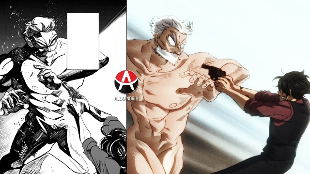 🎄Сравниваем «Санда»: манга х 4 серия.
#сравнение@advance_em...