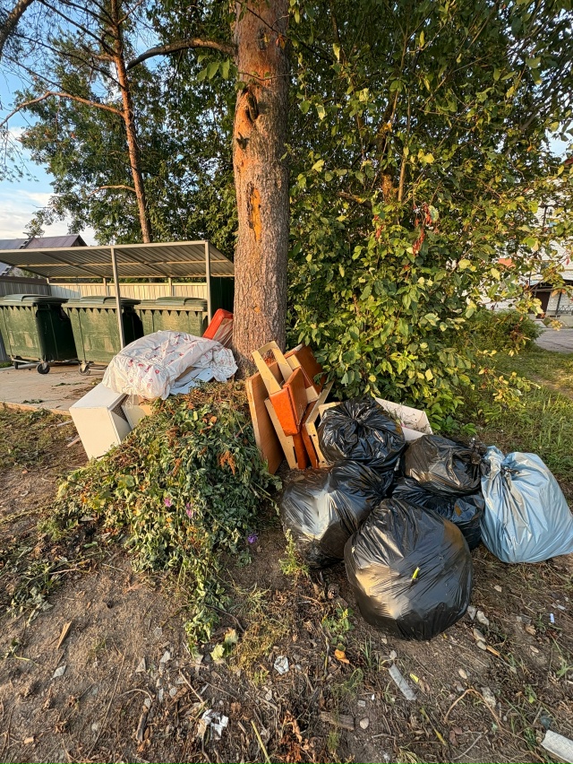 Вот такая картина на ул. Боровая.
Люди не знают, что кон?...
