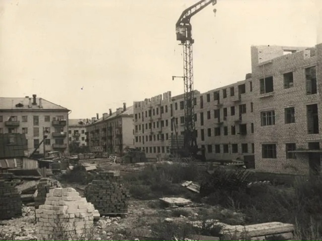 Строительство района 