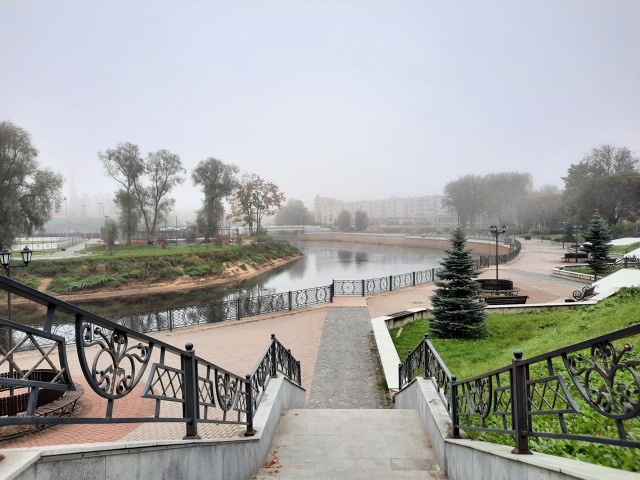 Туманное утро🍁