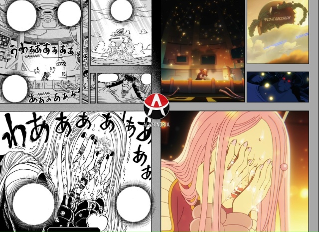 ☠ Сравниваем «Ван-Пис»: манга х 1136 и 1137 серии [Kuma Flashback EN...