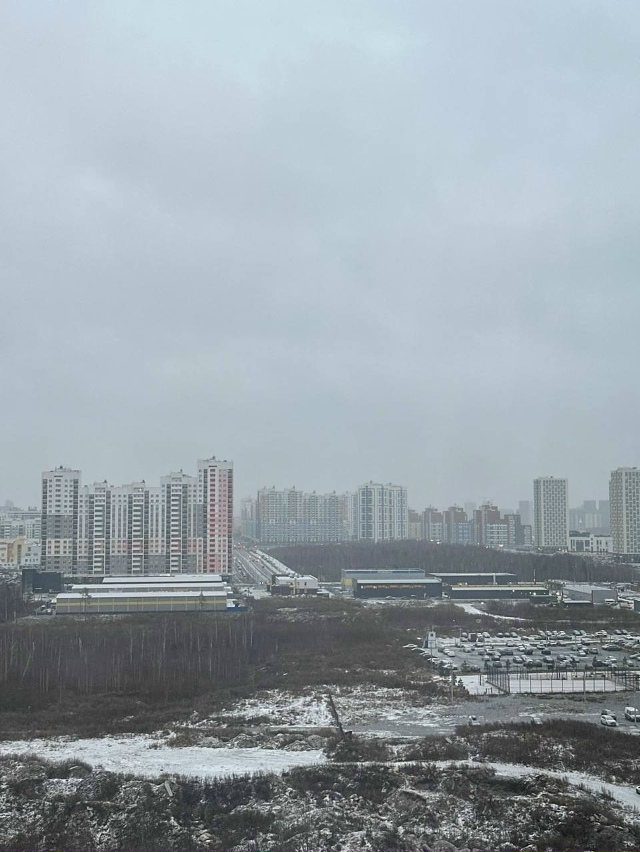 Екатеринбург встречает зиму со снегом
Снегопад с дожд...