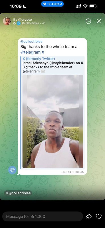 Это какой-то аналог «извинений на камеру»?
Тока телеграм заставляет его благодарить 🤷‍♂️