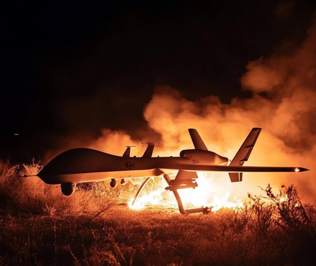 1 БПЛА был сбит прошедшей ночью над территорией Смолен?...