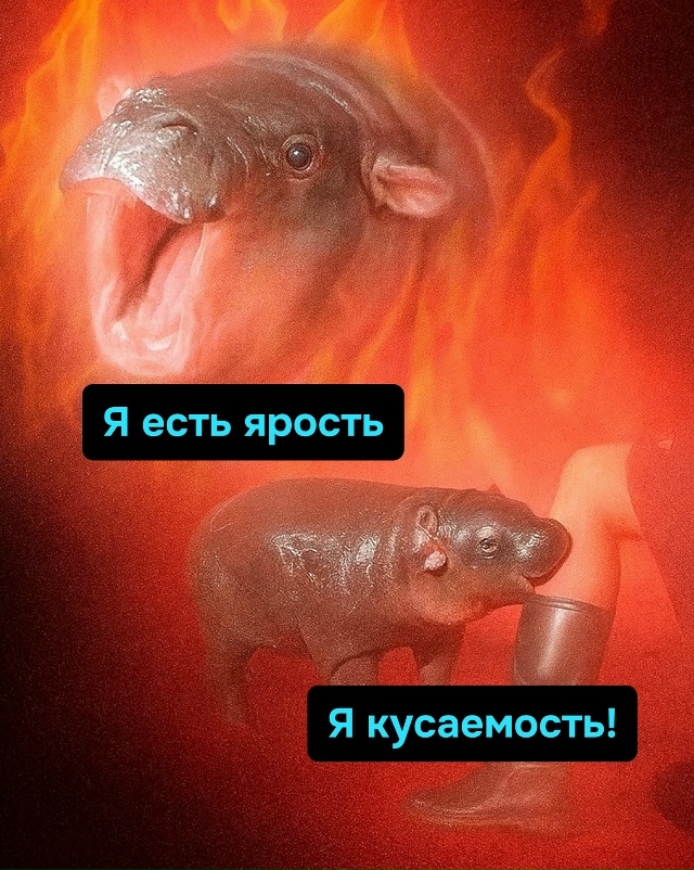 В каждом из нас живёт кусачая ярость, особенно по понед...