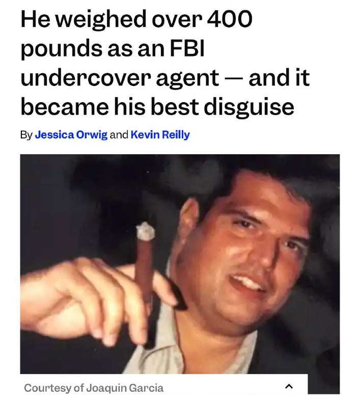 Лишний вес оказался бустом для карьеры агента ФБР, который внедрялся в мафию благодаря своей полноте
