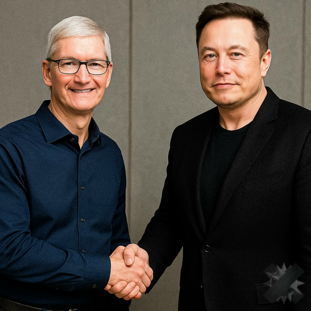 ⚡️Apple готовит коллаборацию со SpaceX
По слухам, уже в сл...