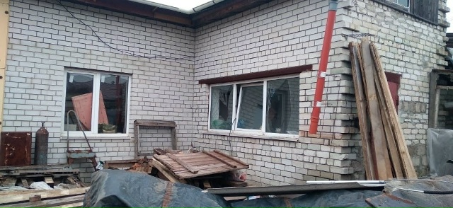 ❗️Обломки уничтоженных ночью БПЛА повредили окна в ч?...