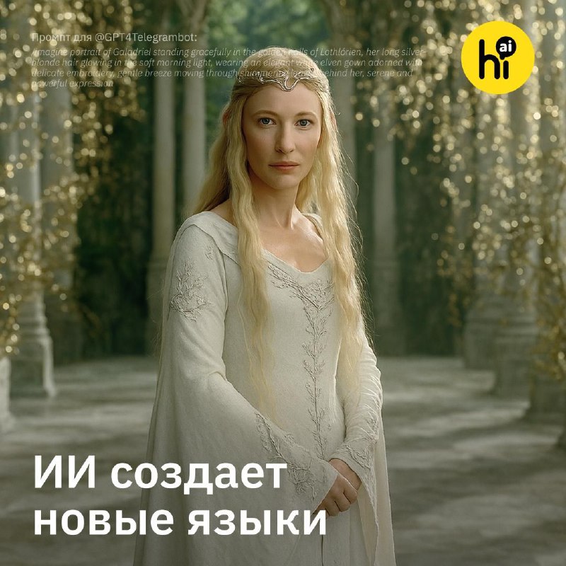 ⏰ ИИ создает новые языки
Создавать язык с нуля раньше было под силу только экспертам-лингвистам. Не