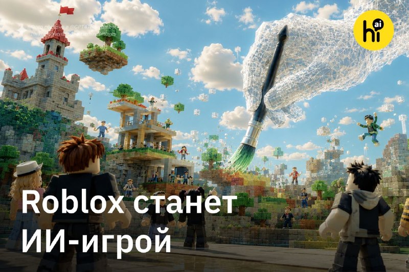 🎮 Roblox хотят превратить в ИИ-игру
Roblox приобрел разработчика «моделей мира» Morpheus AI — нейро