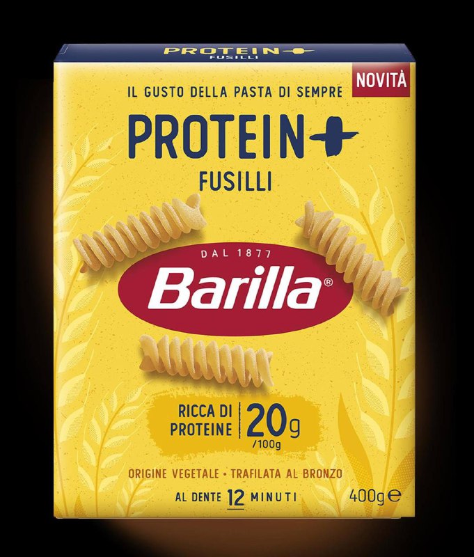 Barilla выпустила... протеиновые макароны.
100 г готовых макарон содержит примерно столько же белка